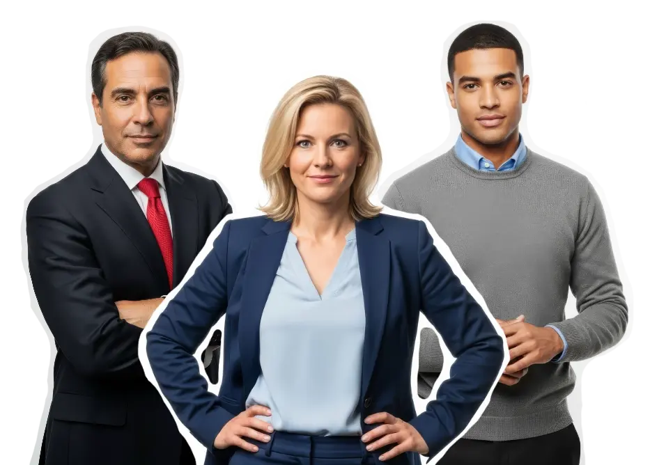 Kerr Digital - People posing in suits